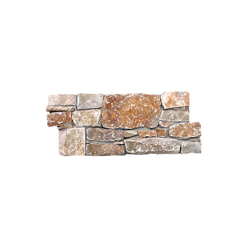 Parement Quartzite - dorado extrarustique - PIERRE ET PARQUET - 5