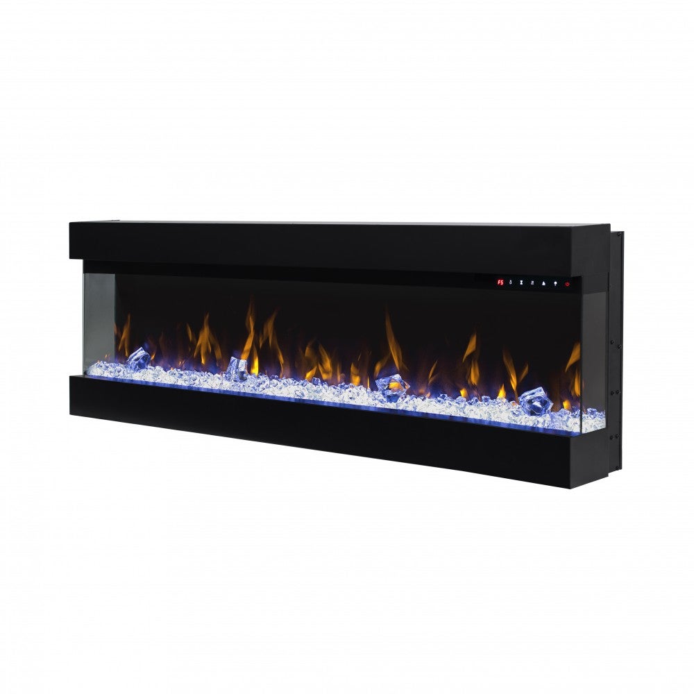 CHIMENEA ELÉCTRICA ENCASTRABLE 3D - MILANO 60 - 2