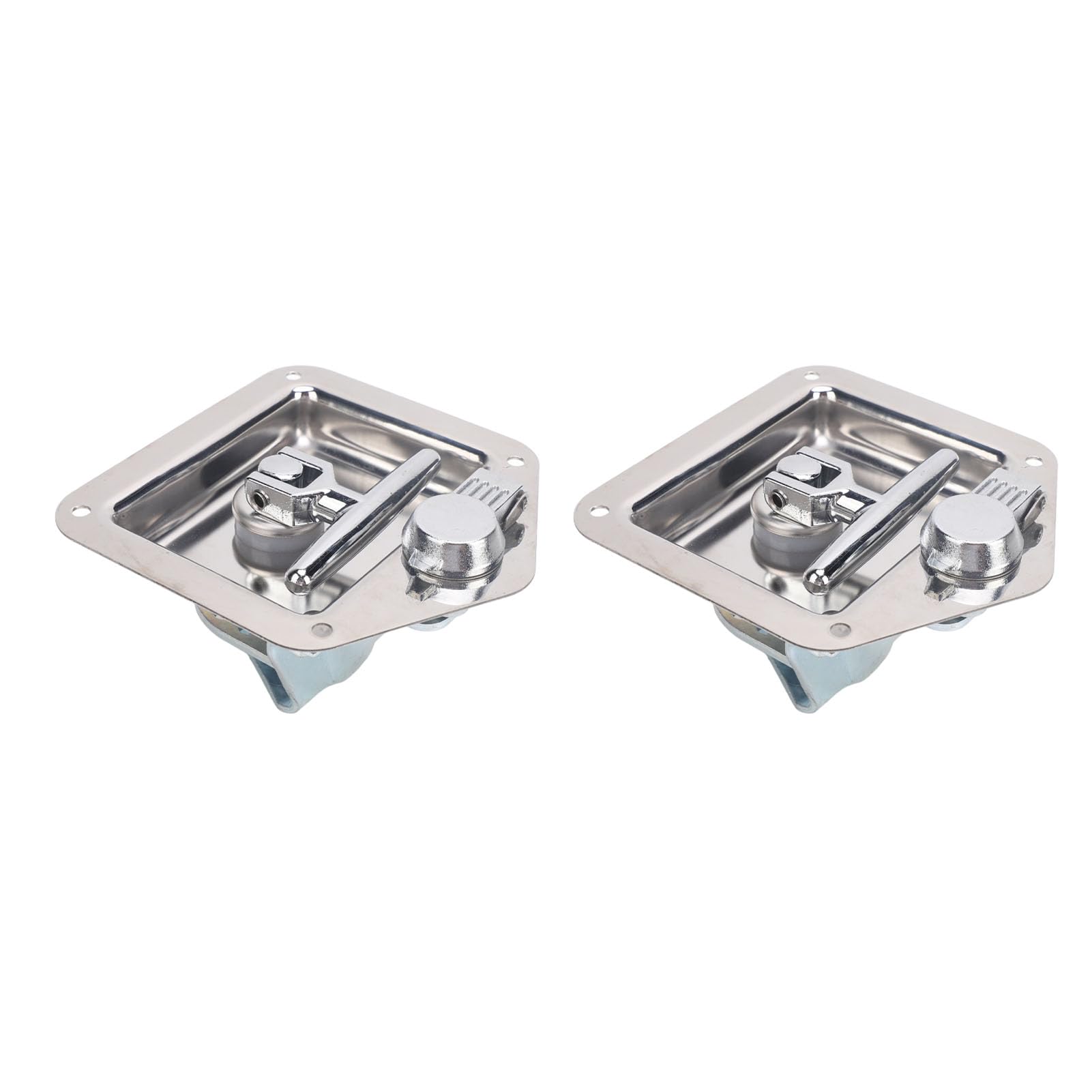 XIT Lot De 3 Serrures De Fenêtre Réglables Coulissantes En Acier Inoxydable - Bricolage