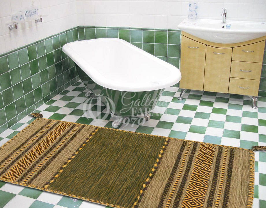 Kilim plemienny Lory 100% bawełna, indyjski, ręcznie robiony 240x60 cm Można prać w pralce