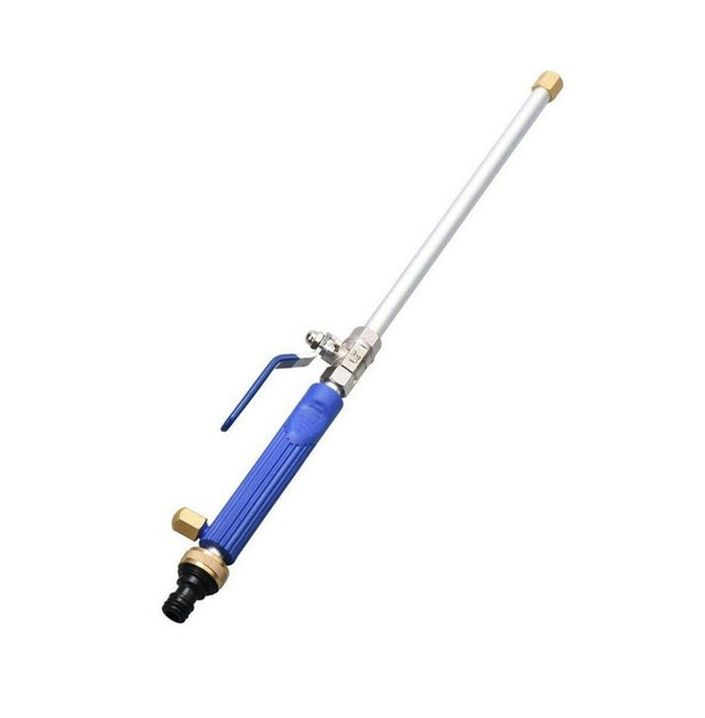 Lance De Lavage Haute Pression Venteo – Se Connecte Au Tuyau D'arrosage – Kit Avec Jet Plat, Pulvérisateur Et Adaptateur