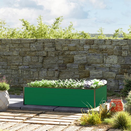 99 x 150 x 39 cm Grzadka podwyzszona, zielony