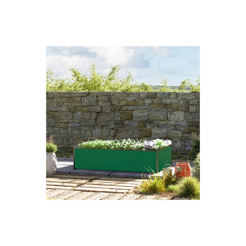 99 x 150 x 39 cm Grzadka podwyzszona, zielony