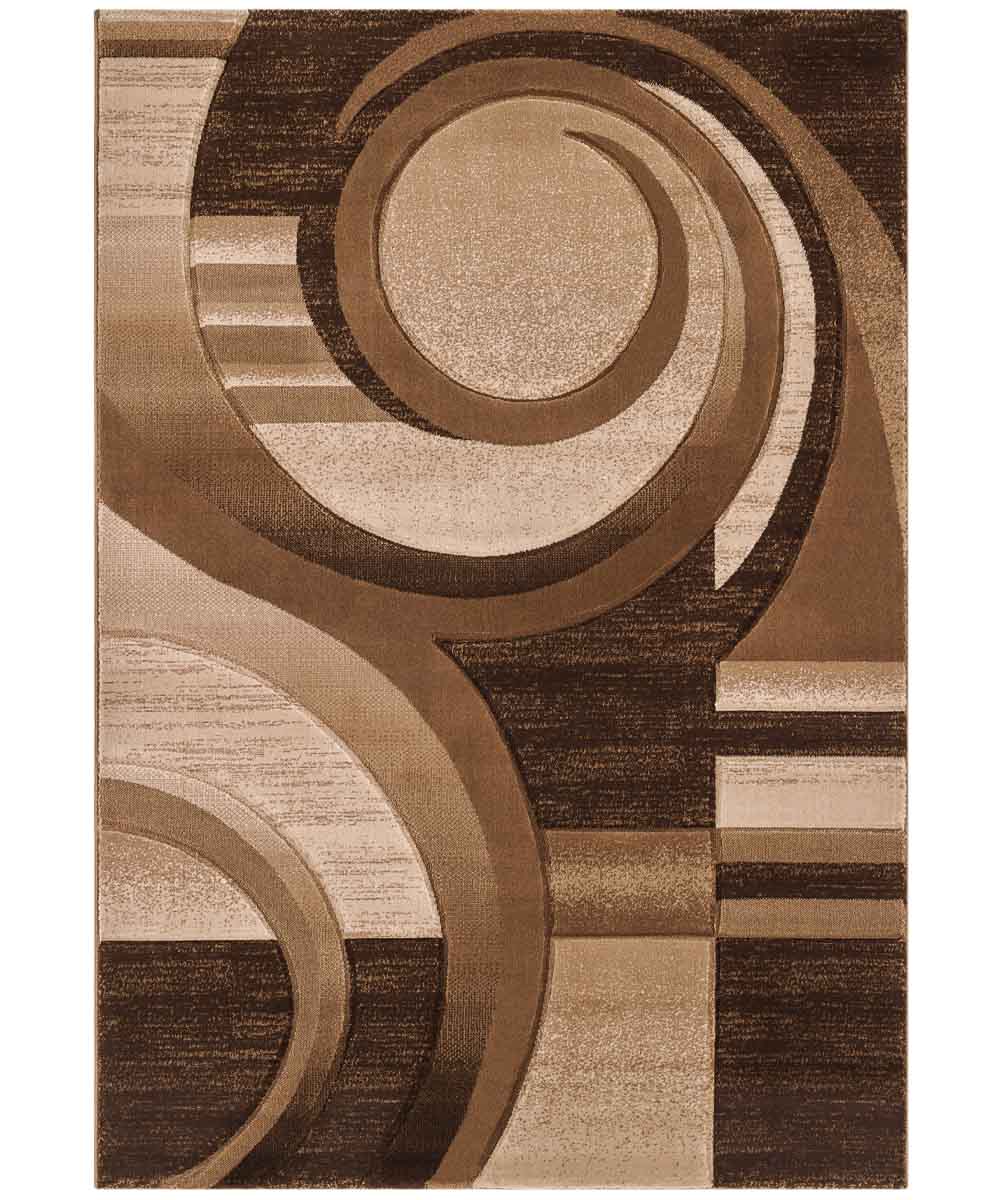 Dywan BUENO 140x200 BRĄZOWY | GalleriaFarah1970