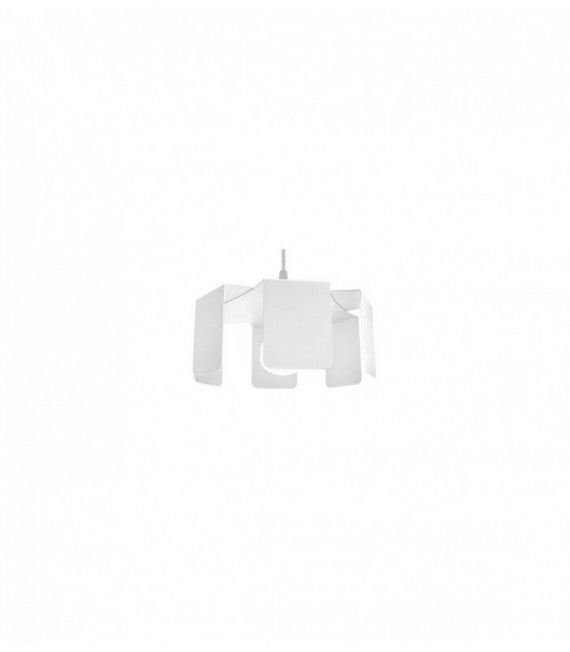 Lampa sufitowa wisząca Tulip biała 1xE27x60W wym: 110 x 25 x 25 cm metal Sollux Lighting