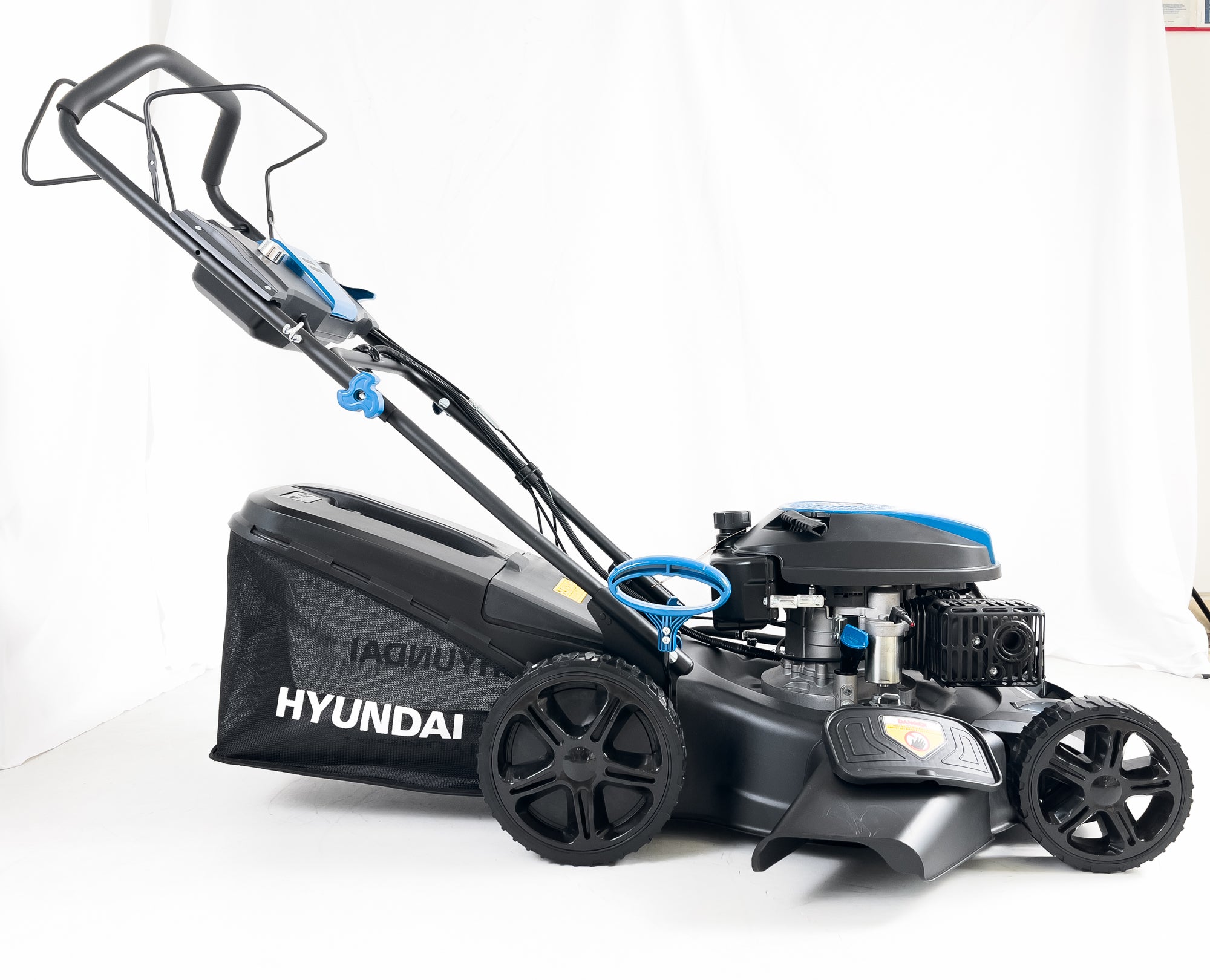 Hyundai Tondeuse à Gazon Thermique Autotractée 51 cm 196 cm3 Démarrage Élec HYM20200SPEX-EU - 7
