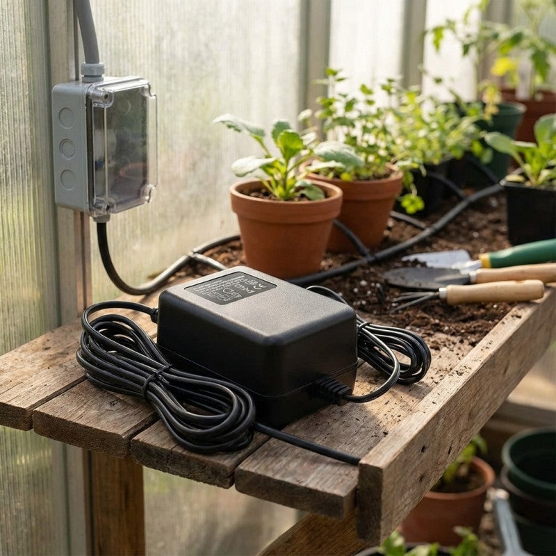 Transformador 220V 24VAC para controladores de irrigação Hunter - 5