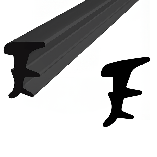 Joint de fenêtre EPDM noir WS007 50 m joint pour fenêtre joint de porte profil d’étanchéité KYCT