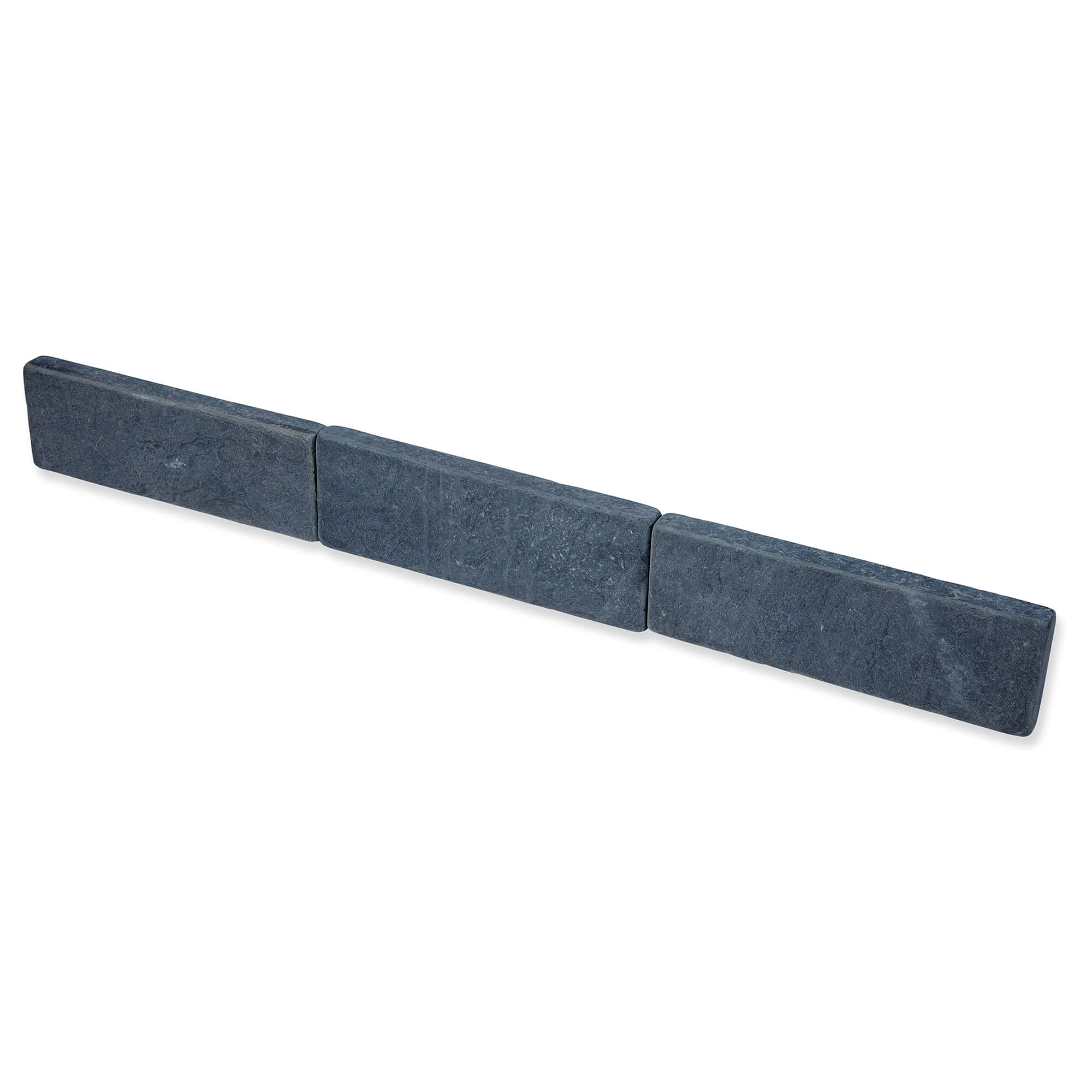 Bordure de jardin Ardoise Noire Vieillie 30x10x3 cm (lot de 65 bordures soit 19,5 mètres) - RO'MA NATURE - 2