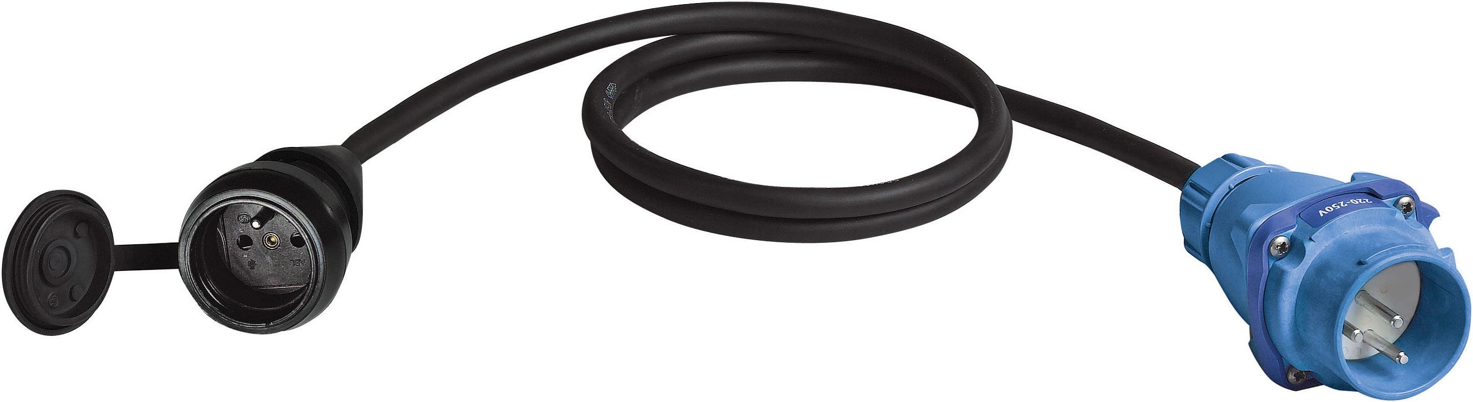 Rallonge électrique avec fiche MARECHAL étanche 30A et prise - 1,5m ...