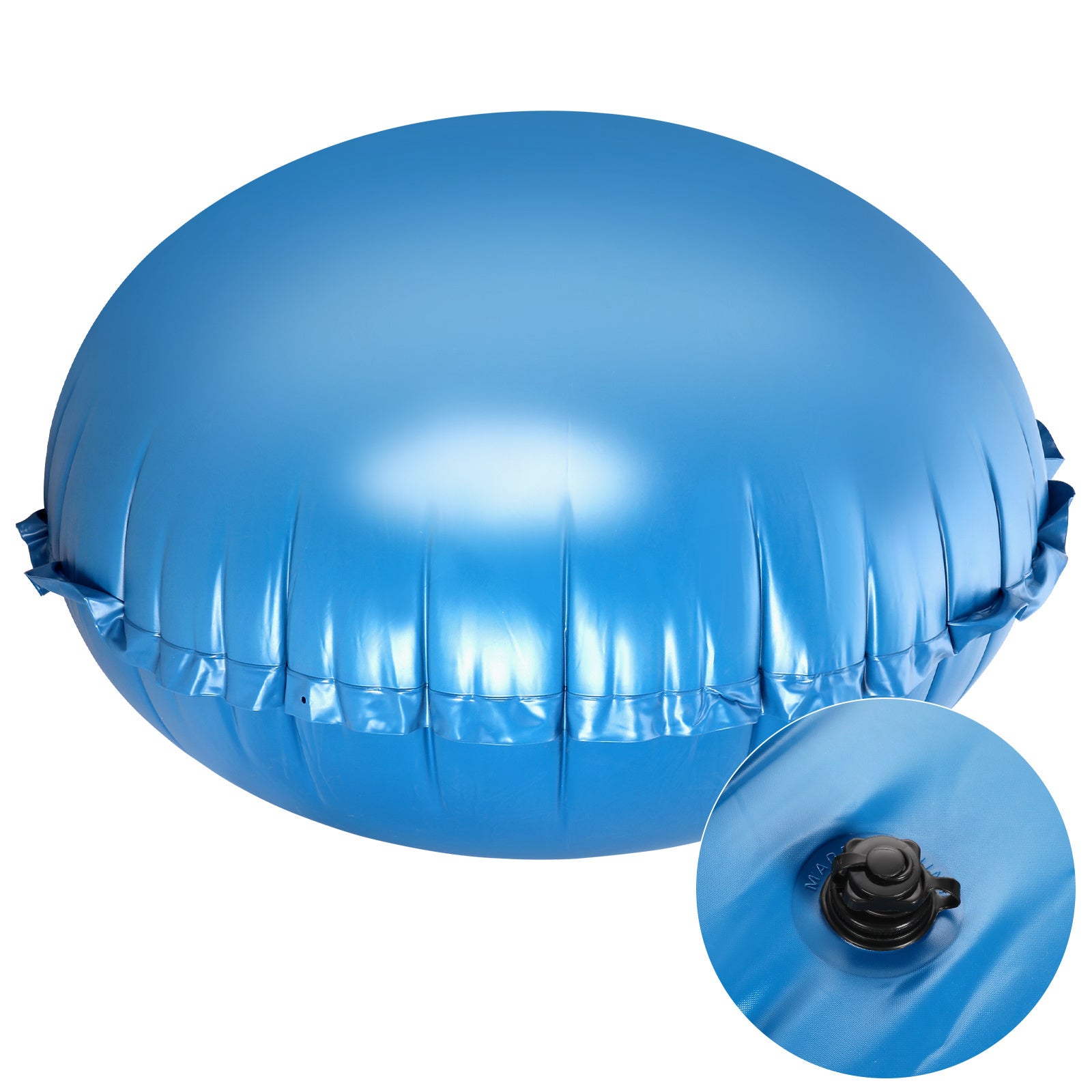 Enrouleur De Bâche Piscine & Bâche Solaire Aluminium Premium LEADZM – 1,5 à 4,5 M, Fixe & Robuste, Installation Facile, Blanc