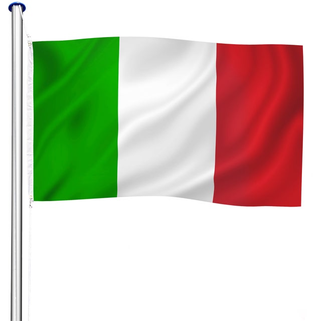 NQ Asta per bandiera sezionale da 20 m, colore nero