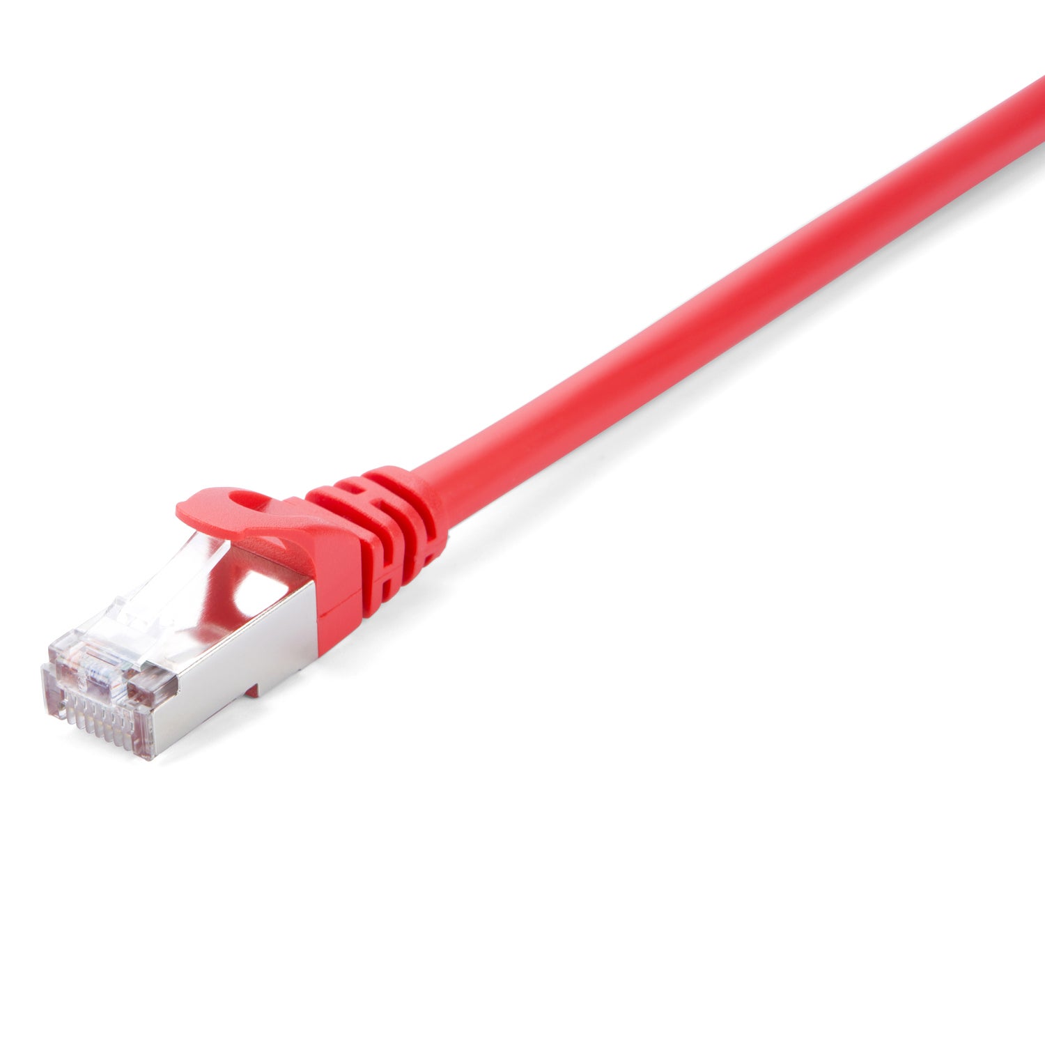 Câble Réseau Rigide UTP 6ème Catégorie V7 V7CAT6STP-10M-RED-1E 10 m - 2