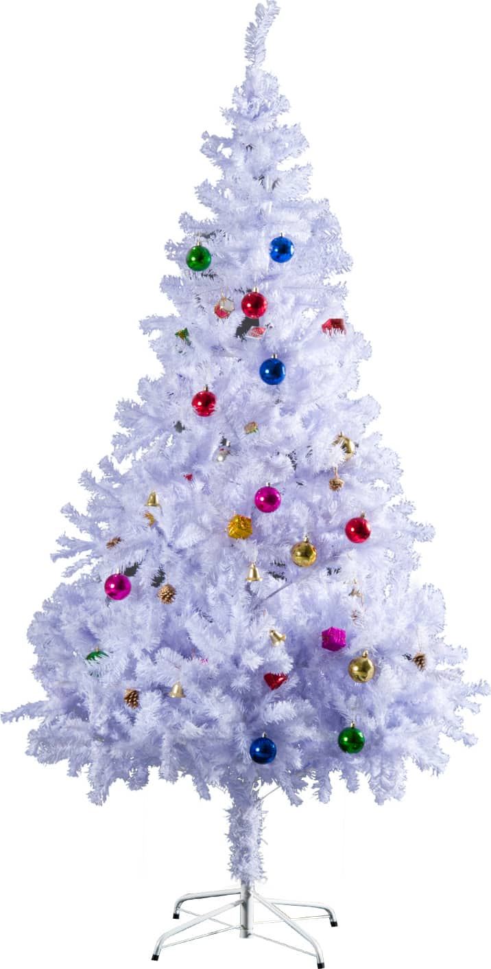 Amicasa - Albero di Natale 150 cm Innevato Falcade