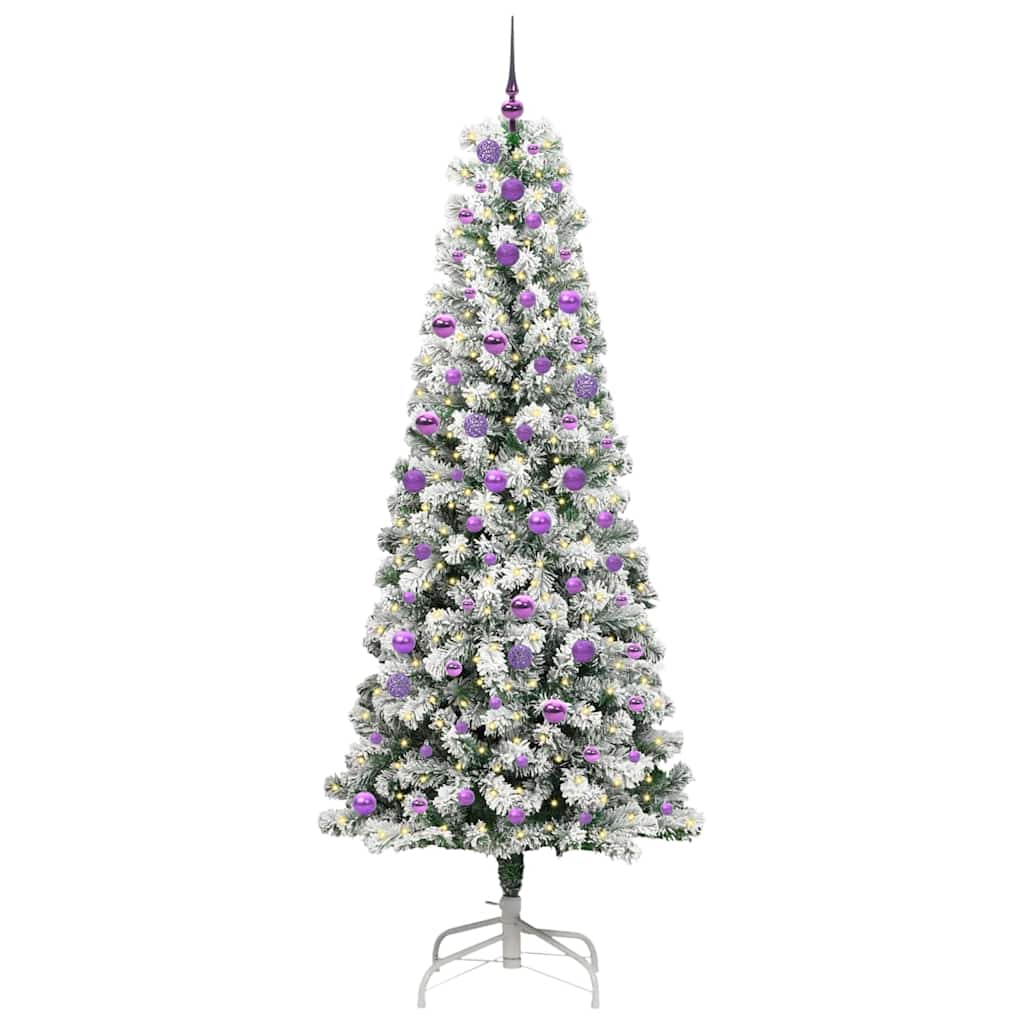 Albero di Natale Artificiale con Rami Pieghevoli 240 cm vidaXL - 3