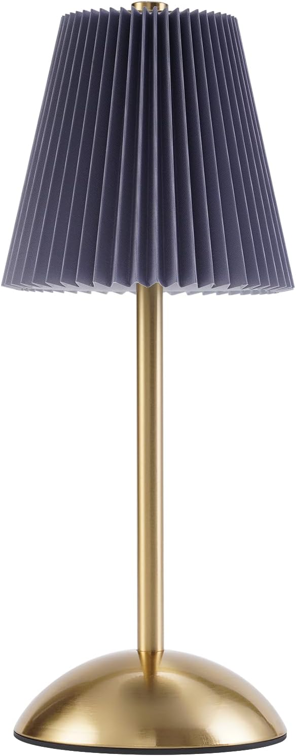 ZMH Zestaw 2 bezprzewodowych lamp stołowych LED z portem USB, 3 temperatury barwowe (zielona) - 9