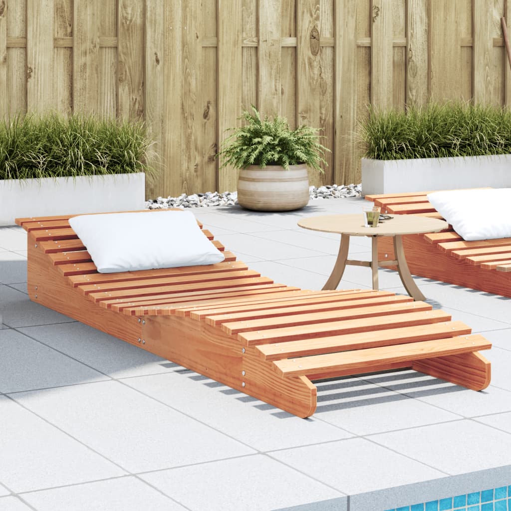 Da Giardino Wooden Sun Lounge Chair Chaise Longue Lettini
