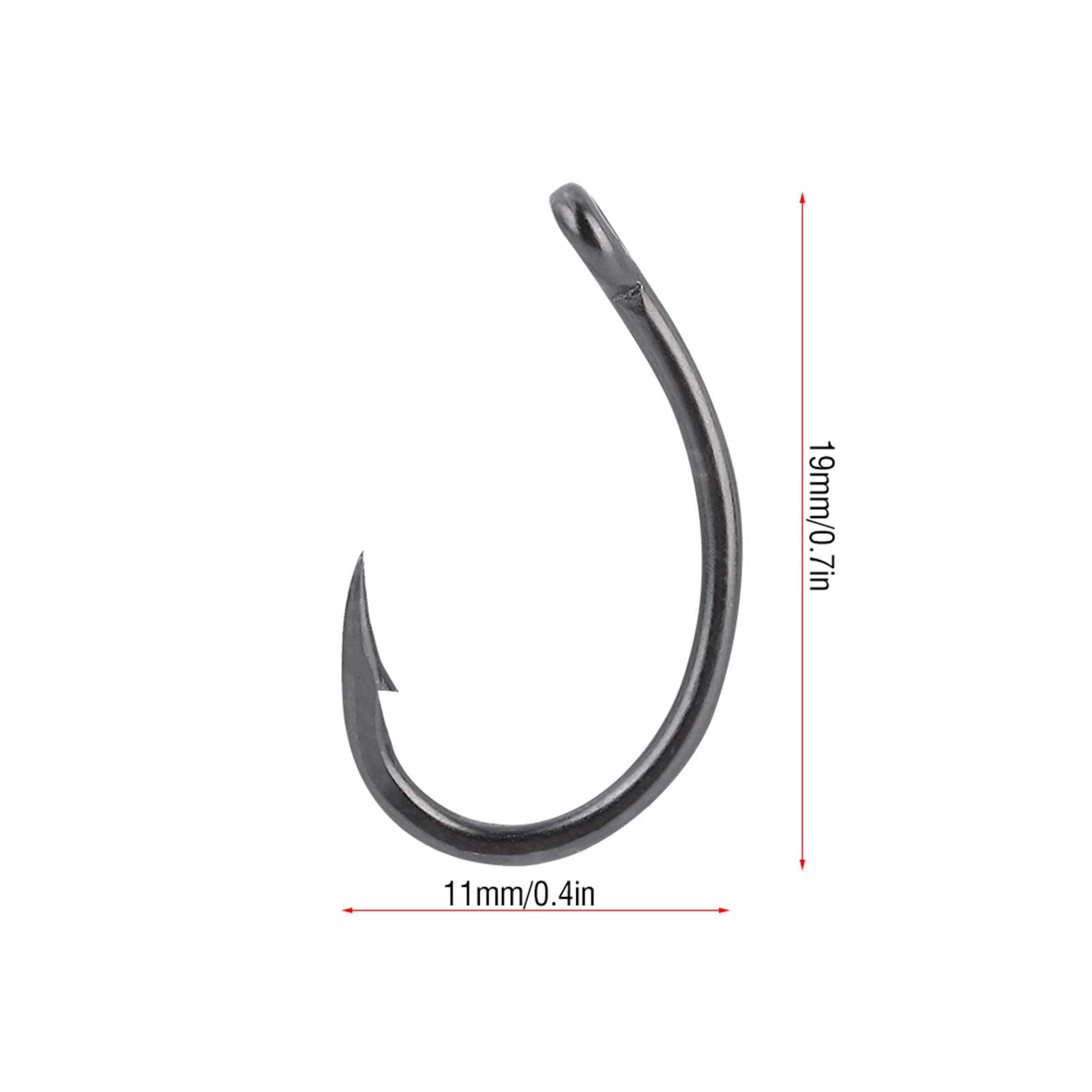 Lot De 17 Blisters D'hameçons Daï Steel – Pointe Carbone Compétition (6 Hameçons/blister)
