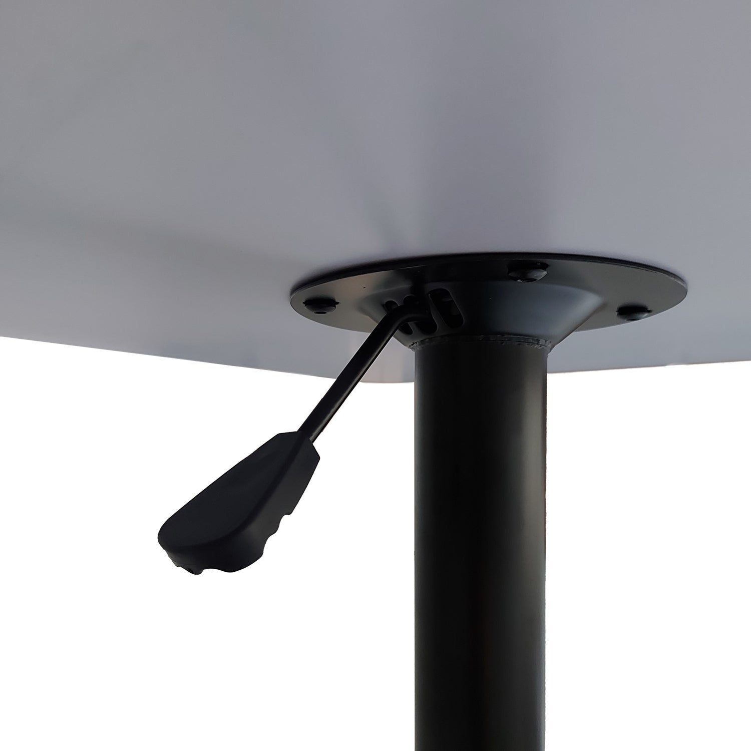 Table de bar carrée noire LUKE - 3