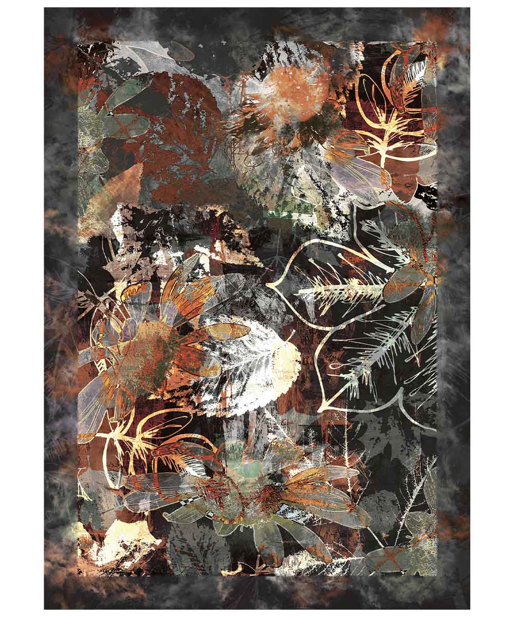 EMOCJE GRAWITACJE ARTYSTYCZNE Dywan 100x160 cm | GalleriaFarah1970