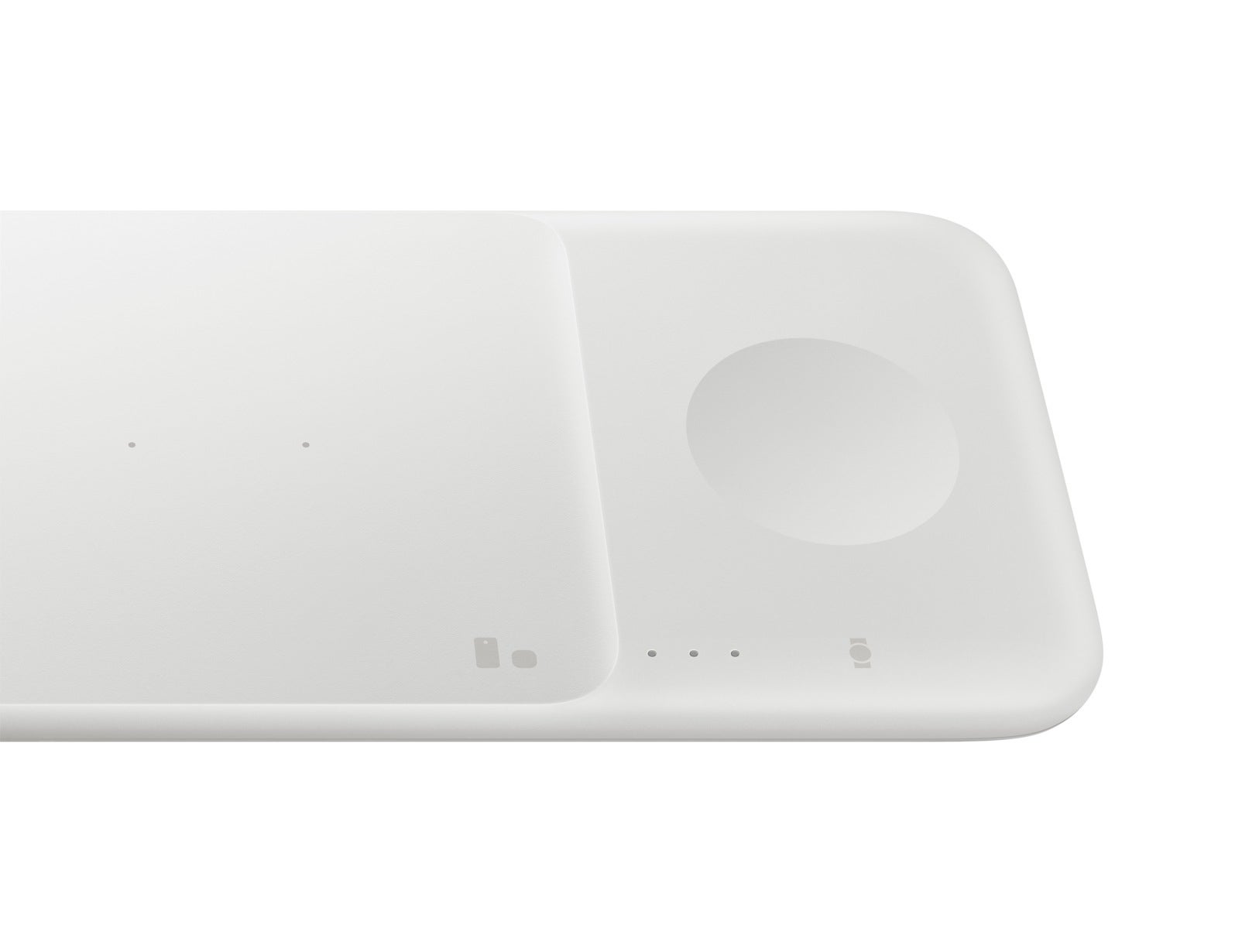 Station de chargement SAMSUNG Trio USB-C + chargeur secteur Blanc - 9