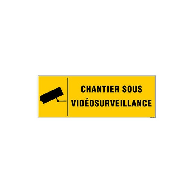 PANNEAU 'VIDÉO SURVEILLANCE' 20 x 30 cm | Leroy Merlin