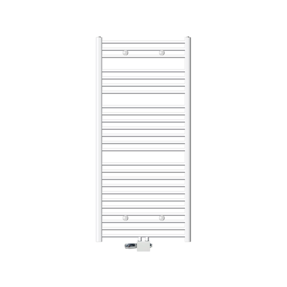 ECD Germany Radiateur Sèche-Serviettes Sahara - 500 X 1500 Mm - Blanc