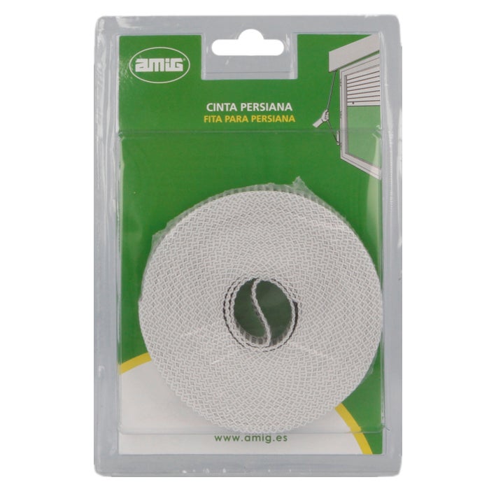Amig - Cinta para Recogedor de Persianas Enrrollables | Cuerda de Repuesto para Carrete de Persiana de Toque Suave y Rígido | Resiste Rayos UV y Abras - 6