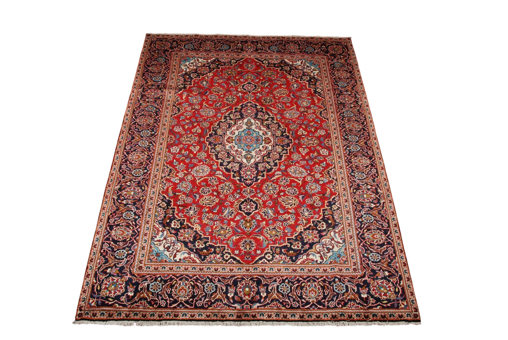 Oryginalny dywan Kashan 290x190 cm | GalleriaFarah1970