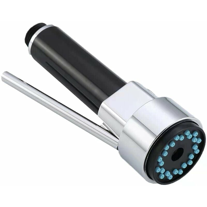 Natrysk do kranu kuchennego, wysuwany mosiężny kran kuchenny, bateria mieszająca, wysuwany natrysk do kranu, chrom, G1