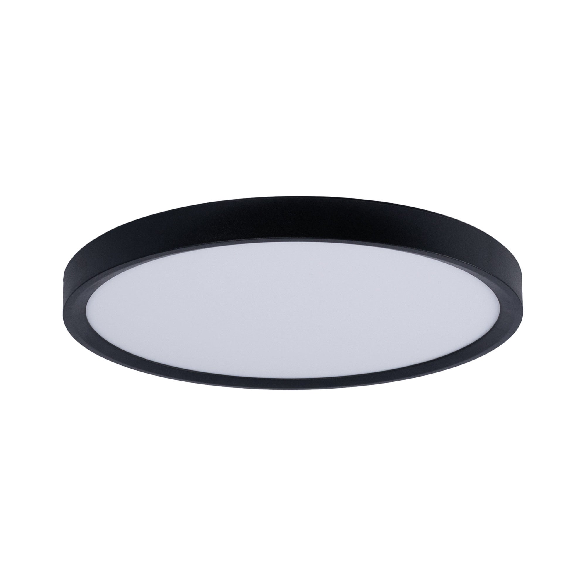 Comely Plafonnier LED Dimmable Noir, 40W 4500LM Lampe De Plafond Rond