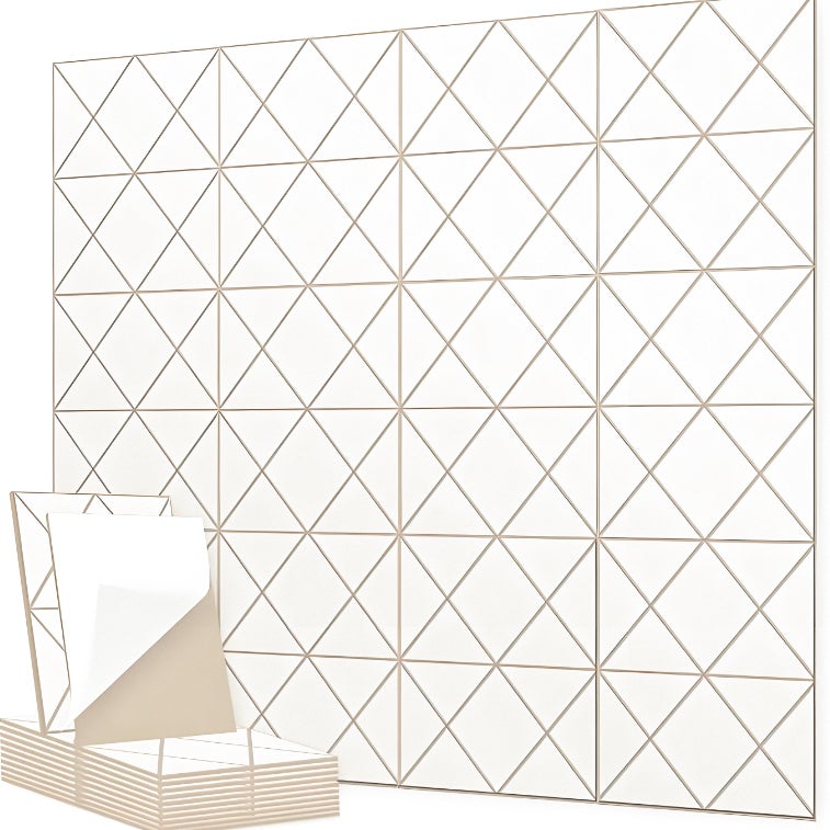 Zestaw samoprzylepnych paneli dźwiękochłonnych x cm panele ścienne dźwiękochłonne z poliestru o wysokiej gęstości izolacja termiczna i ognioodporna