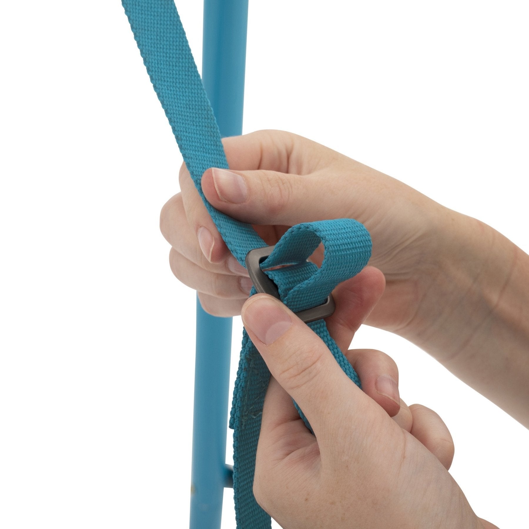 Portique FOREST 2 balançoires - kit d'ancrage - bois FSC® h200 cm - 7