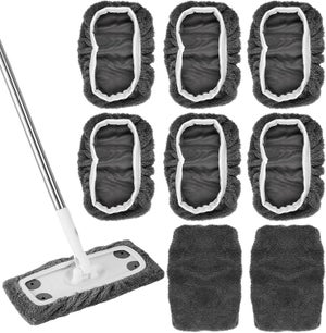 Balai Swiffer Wetjet 8 Chiffons Réutilisables Pour Vadrouille - Microfibre, Lavables, Pour Sols Durs Et Bois Balai Swiffer Wetjet 8 Chiffons Réutilisables Pour Vadrouille - Microfibre, Lavables, Pour Sols Durs Et Bois