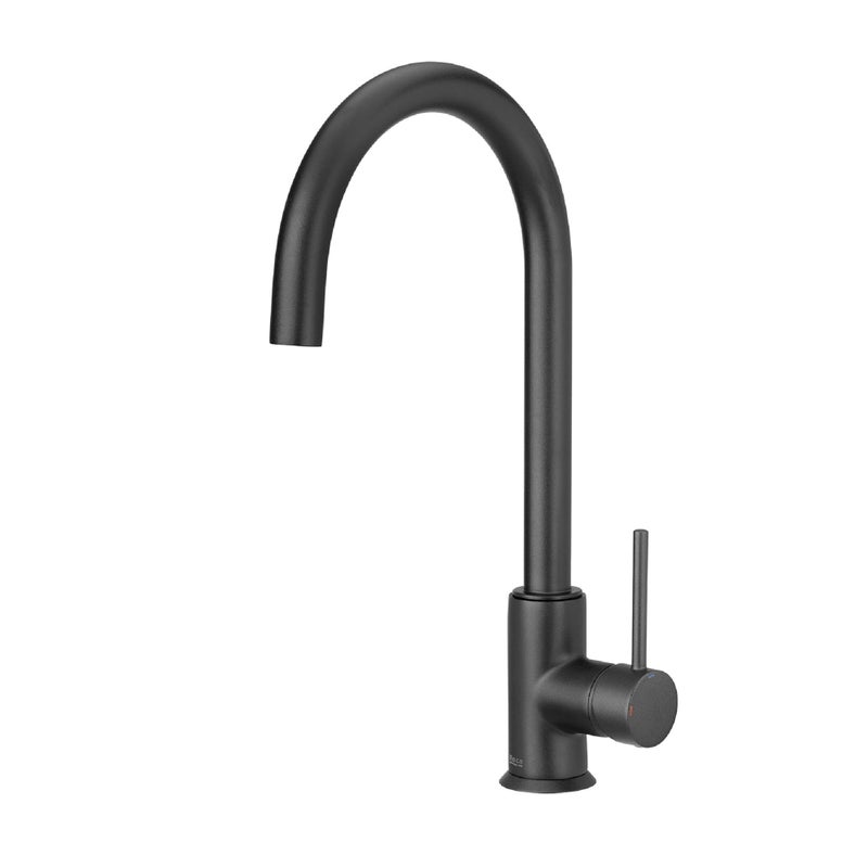 Jednouchwytowa bateria kuchenna ROCA Etna cold start czarna