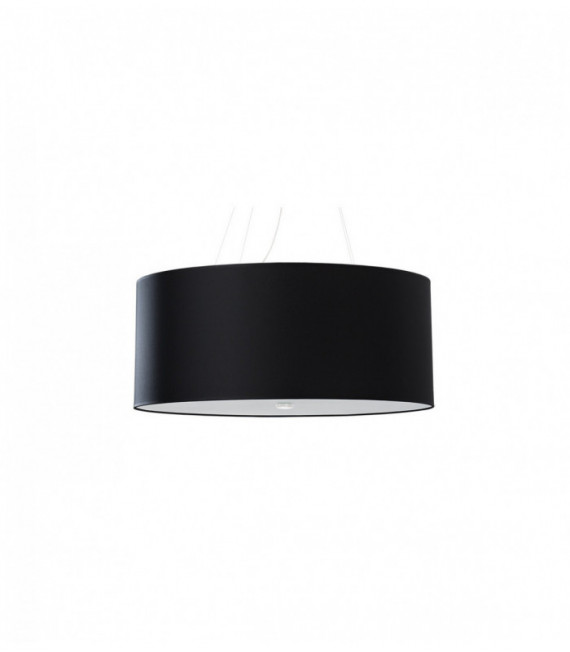 Żyrandol OTTO 70 czarny, minimalistyczny - 70x70x120cm Sollux