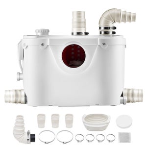 Broyeur sanitaire WC, pompe de relevage 600 watts