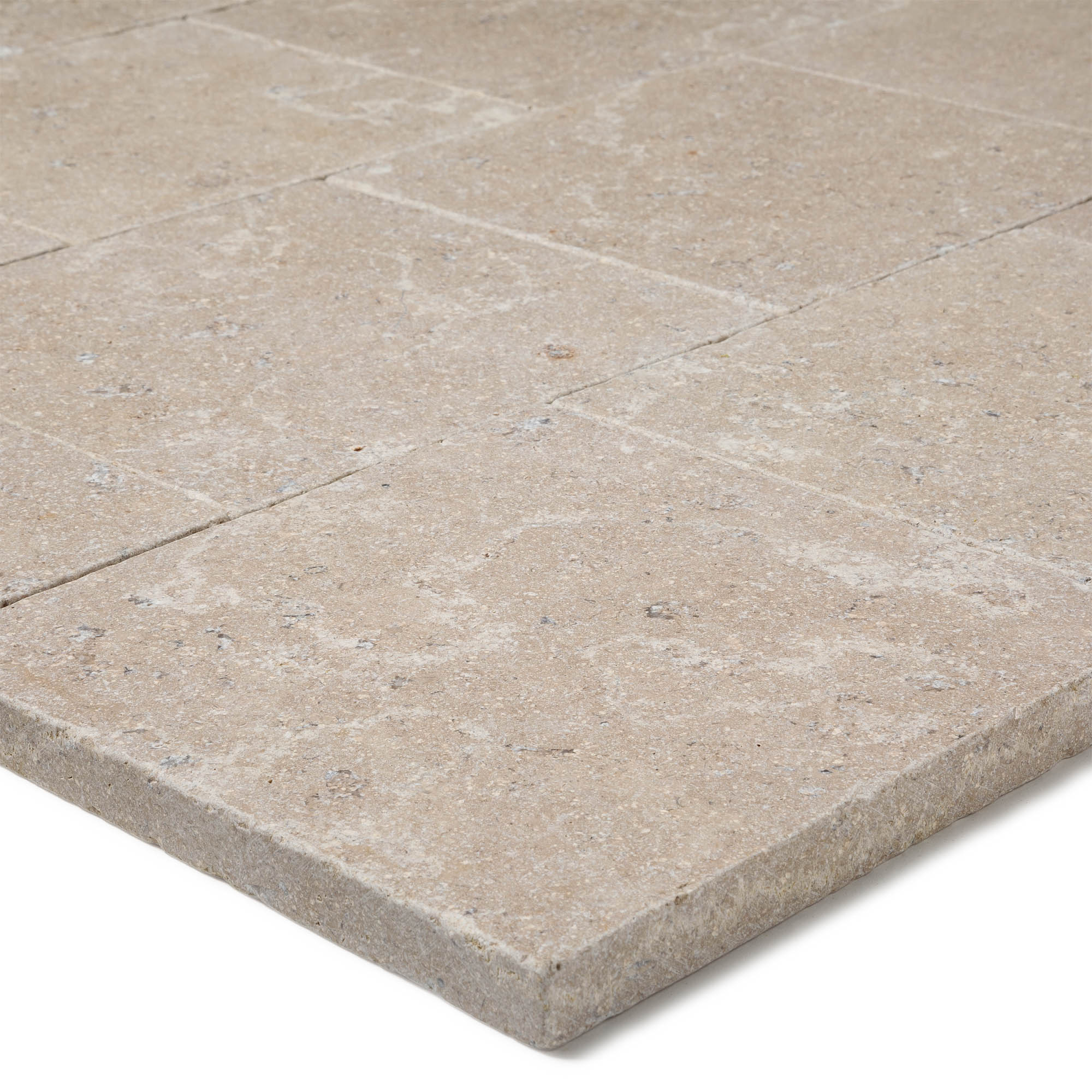 Pavé Pierre d'Egypte Beige 20x20x2 cm (vendu au m² - 25 pavés/m²) - RO'MA NATURE - 4
