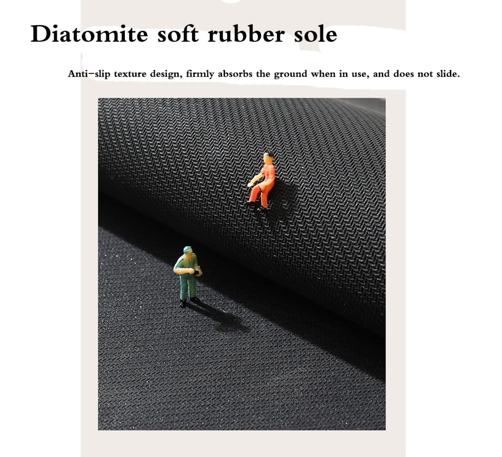 Tapis de bain en terre de diatomée super absorbant à séchage rapide antidérapant pour salle de bain, bureau, cuisine, salle à manger, 40 x 60 cm - 5