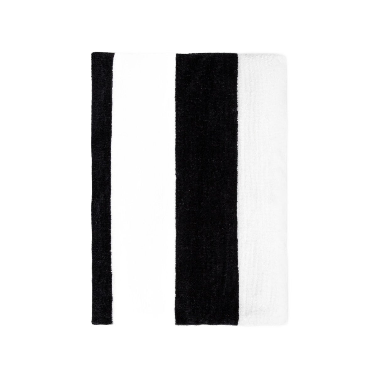 Ręcznik LAWENA w czarno-białe pasy 70x130 cm HOMLA