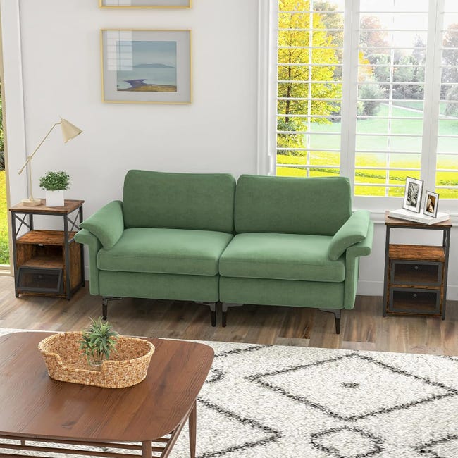 Comodino Moderno In Legno Con Cassetto - 40x40x60 Cm, Bianco, Per Camera Da Letto O Soggiorno, Design Elegante - Foto 9