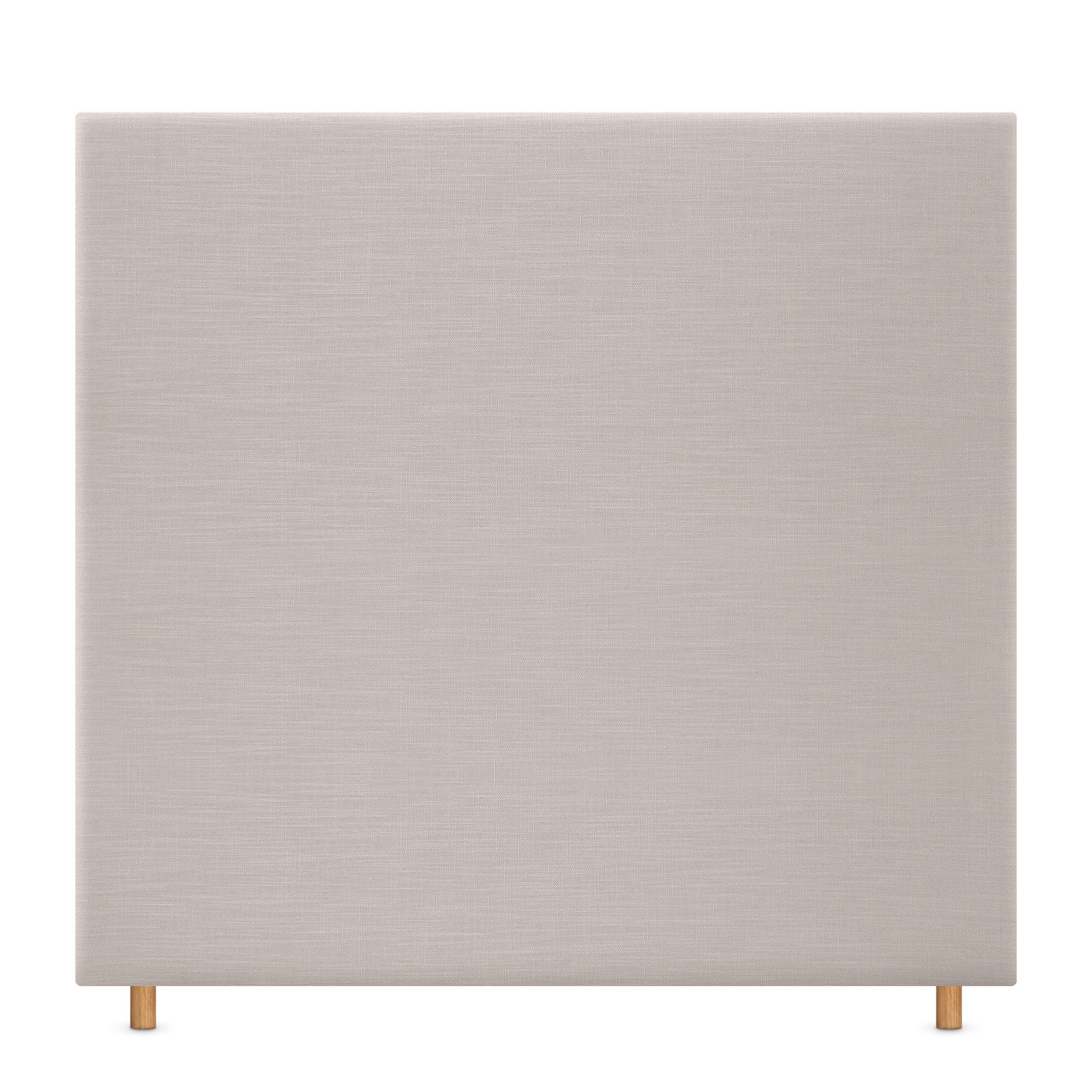 DHOME Cabecero de Lino Natural Liso Hasta el Suelo 150x120cm Camas 150 - Beige - 3