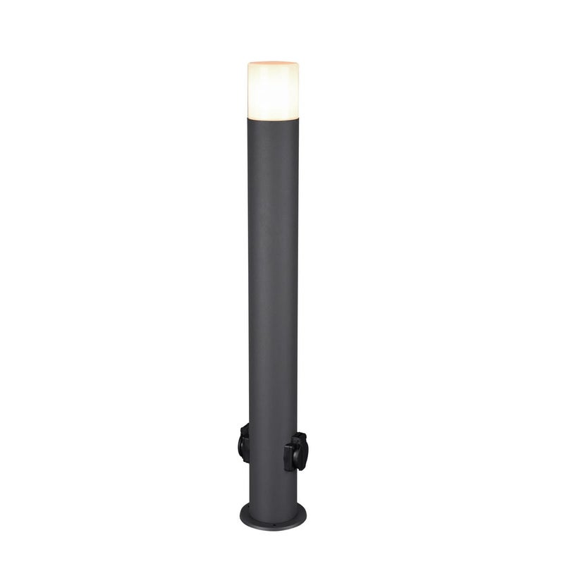 Lampa ogrodowa stojąca Hoosic antracyt 1xE27x28W IP44 wym: 80 x 12 x 12 cm aluminium Trio