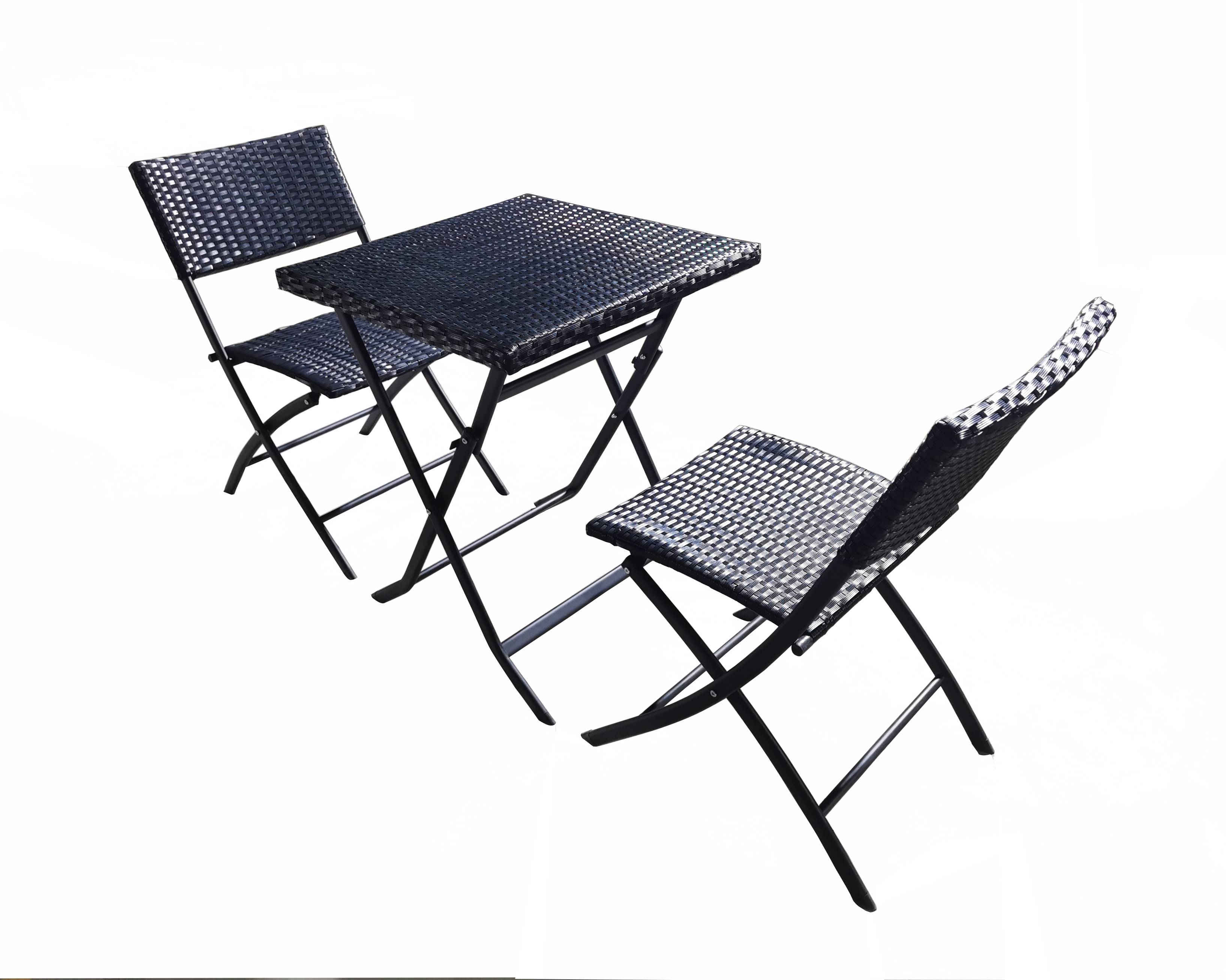 Set Bistrot Bianco Per Balcone Con Tavolino E 2 Sedie - Berenj | Mobili Rebecca