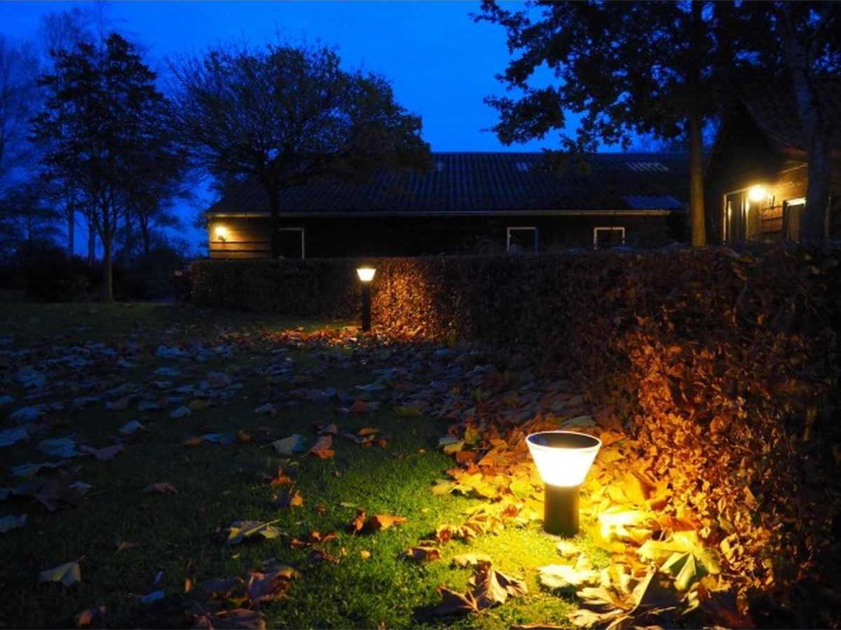 Applique solaire Iplux® Rome 27cm- Haute qualité - Durée de combustion 15 heures - 11