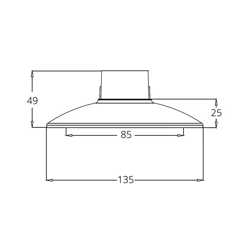 Support avec Douille pour Ampoules LED E27, Blanc - 2