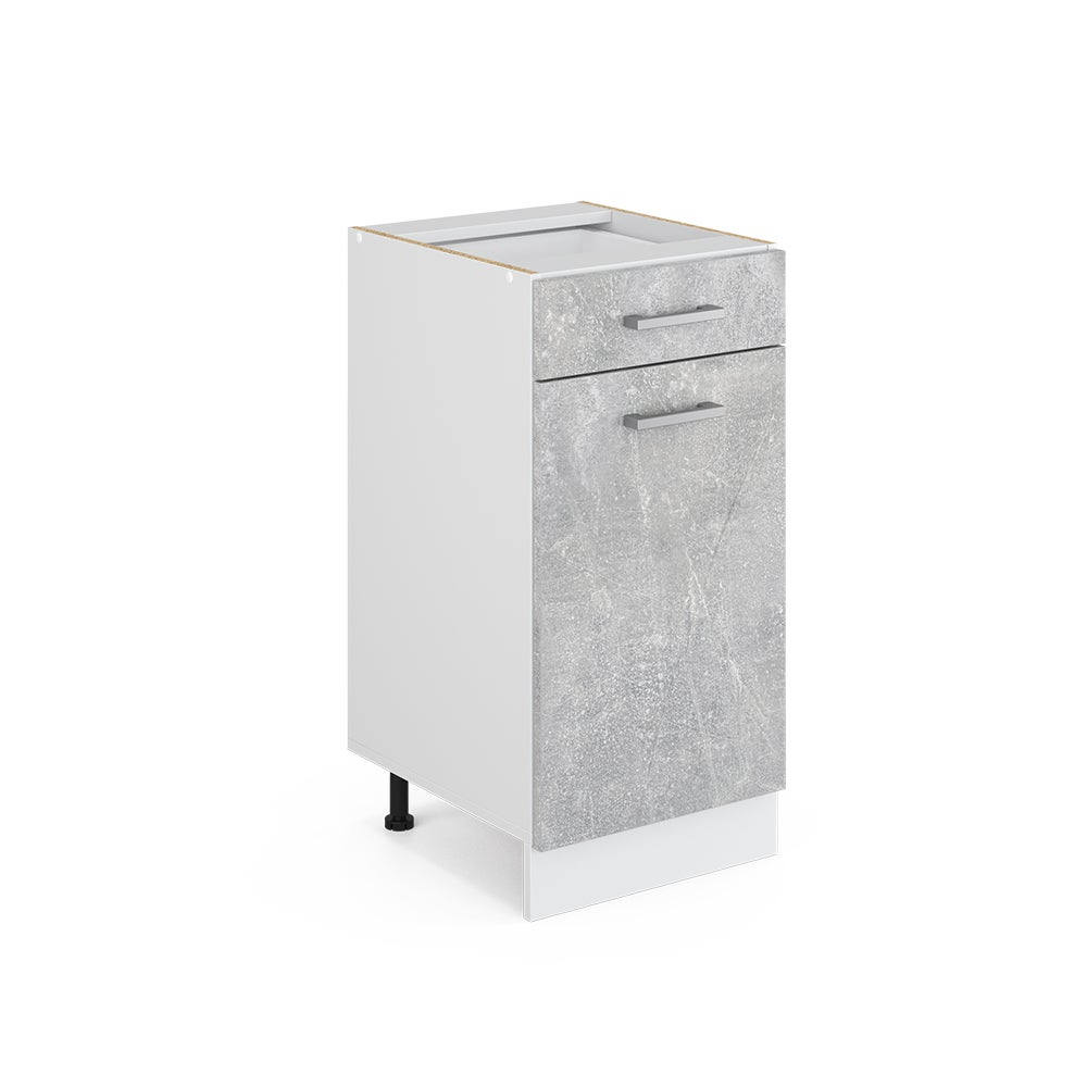 Vicco Szafka dolna do kuchni R-Line, Beton, 40 cm bez blatu roboczego