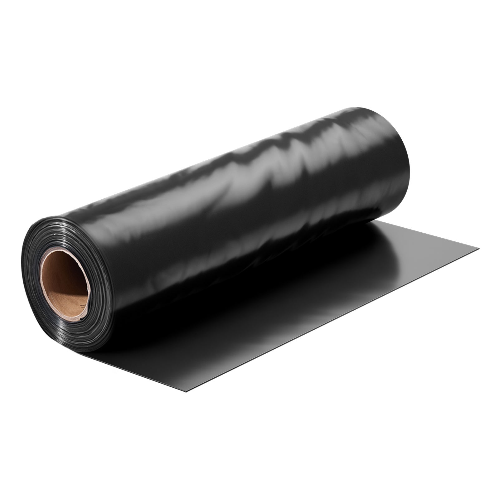 Bâche en plastique très résistante,VEVOR 0,139 mm,rouleau polyéthylène épais,3,05x30,48 m,noir,multi-usages,protection peinture,pare-vapeur - 9