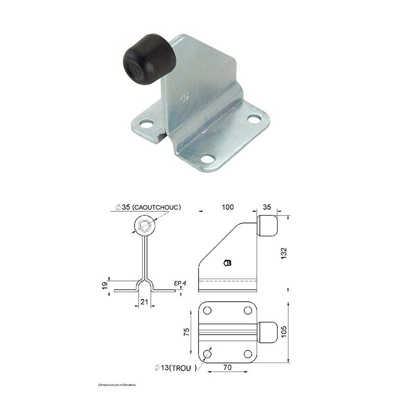 Kit de portail 6 mètres - Gorge ronde ou U 16 mm - Grand - 5