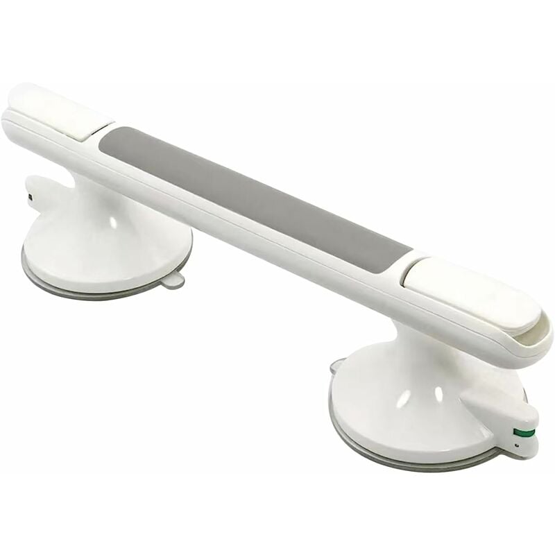 Uchwyty prysznicowe, uchwyty prysznicowe do łazienki, uchwyty przyssawkowe z lampką kontrolną, długość 33 cm